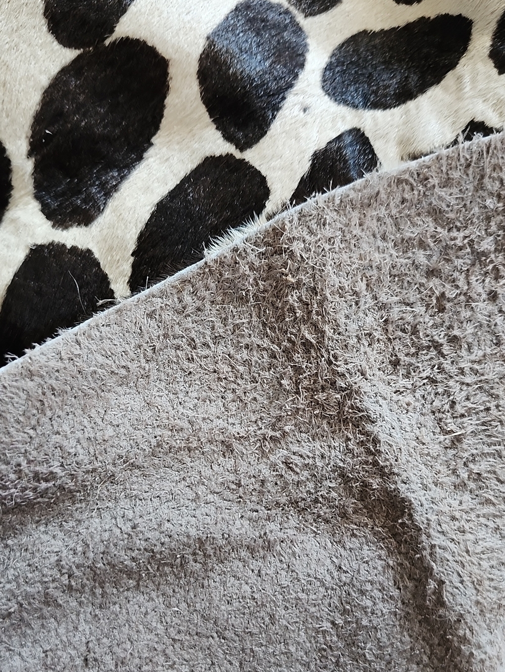 Leopard Cowhide Animal Large Area Rug - Picture 2 of 3